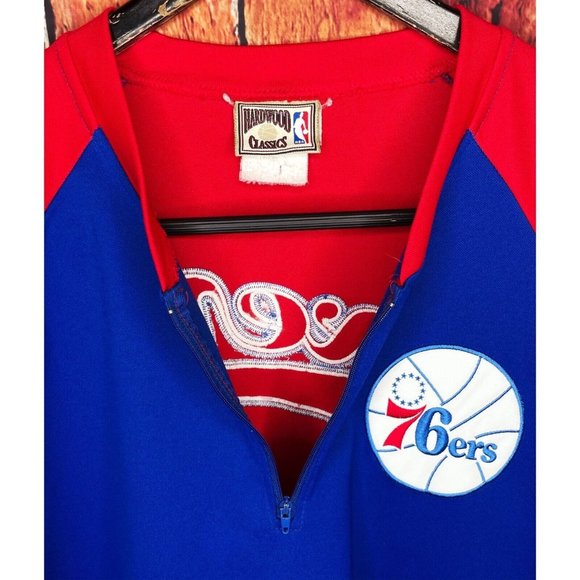 Philadelphia 76ers NBA Basketball Shooting Jersey Men’s XXL Stitched Logos HWC - Picture 2 of 8